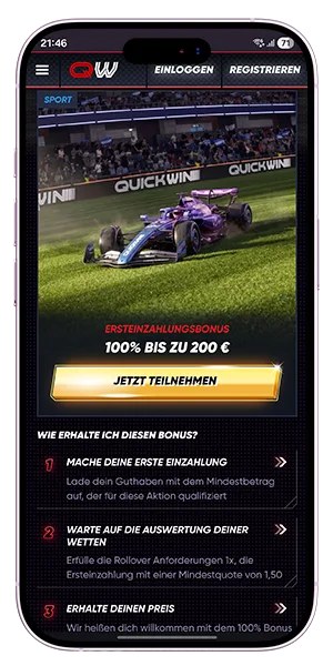 Quickwin Casino wagering welche Spiele