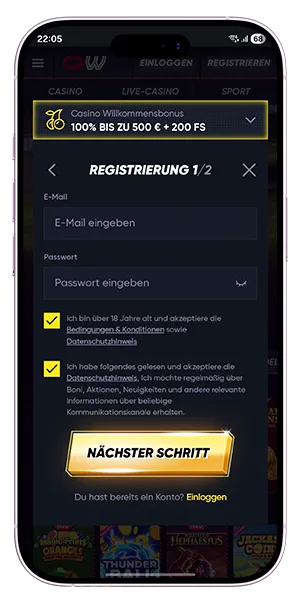 quickwin registration